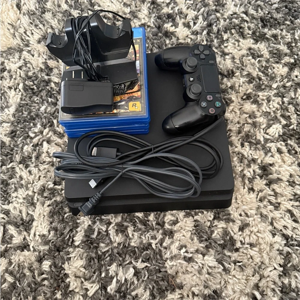 Black Gaming Console
